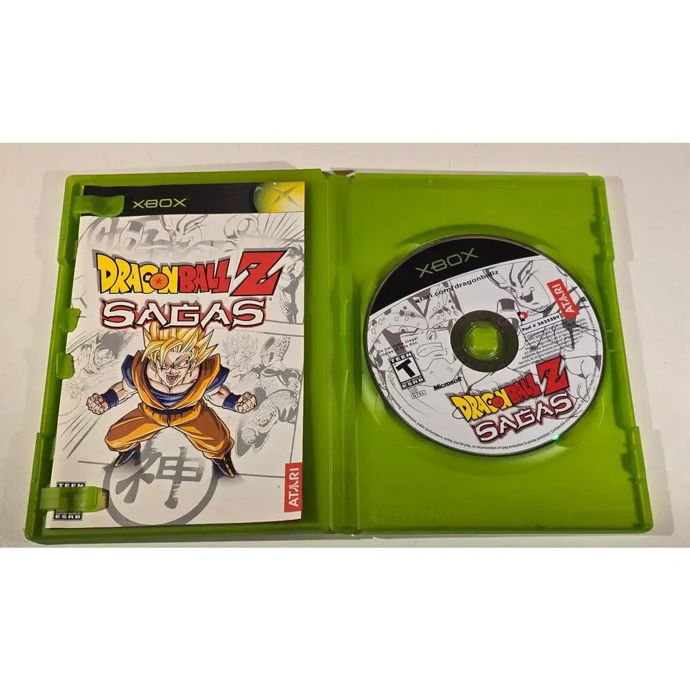 Original Xbox Dragon Ball Z Sagas CIB Complete